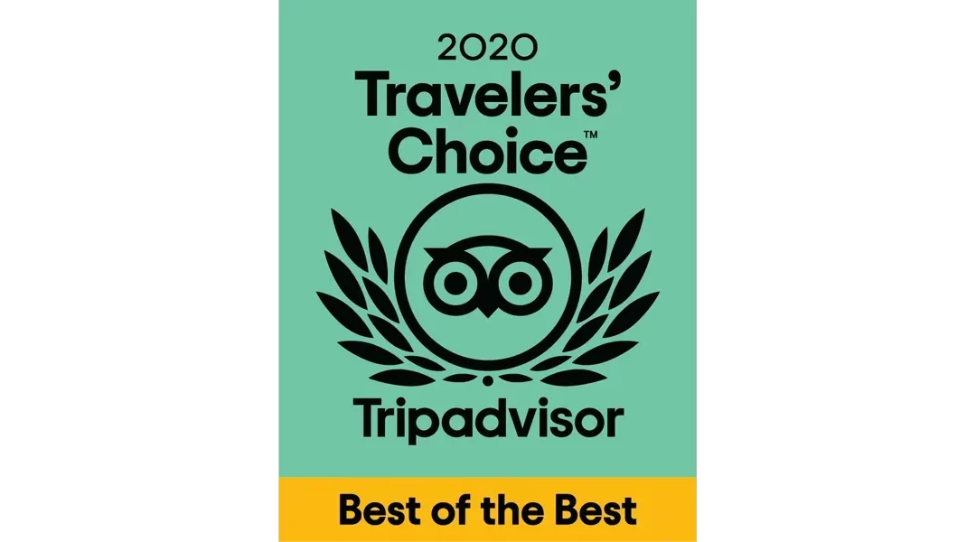 Tripadvisor 2020 Travelers’ Choice Best of the Best
