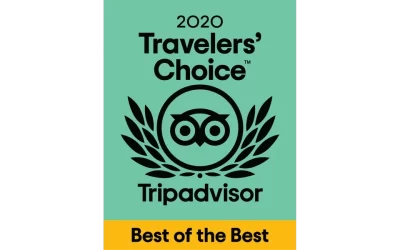 Tripadvisor 2020 Travelers’ Choice Best of the Best